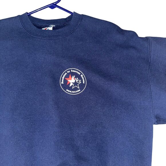 American Veterans Large Crewneck Sweatshirt (FAV) Foundation American Veterans - Picture 7 of 16